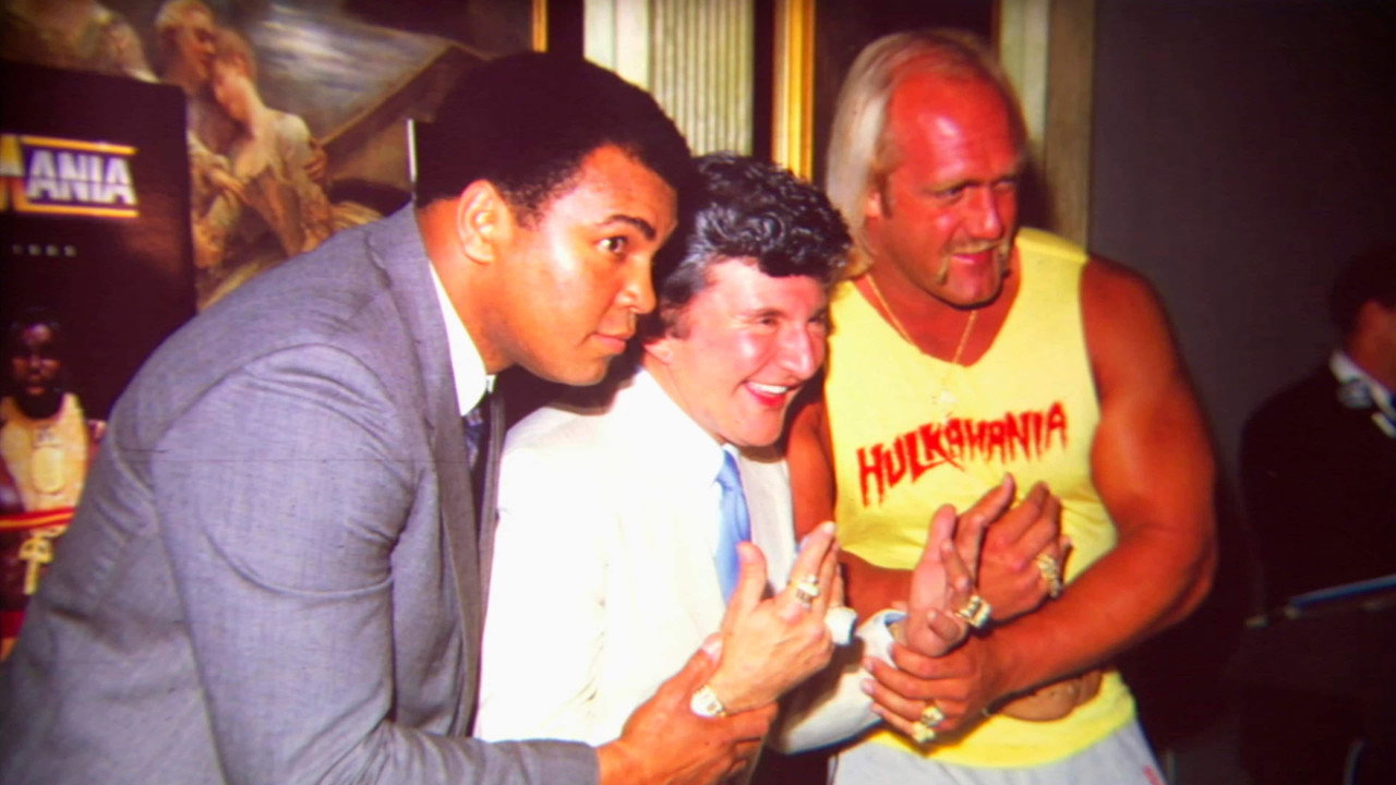 Backdrop for The True Story of WrestleMania