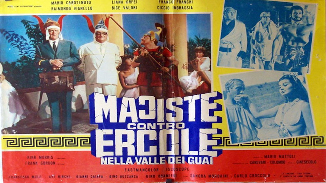 Backdrop for Maciste contro Ercole nella valle dei guai