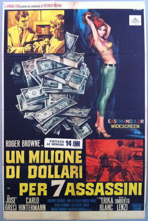 Poster for Un milione di dollari per 7 assassini