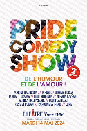 Poster for Pride Comedy Show 2