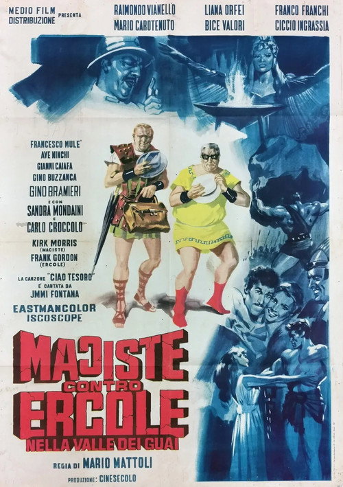 Poster for Maciste contro Ercole nella valle dei guai
