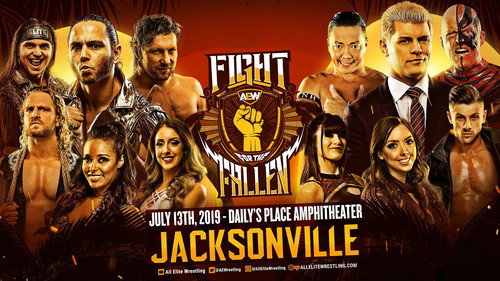 Backdrop for AEW Fight for the Fallen 2019