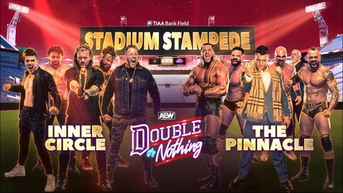 Backdrop for AEW Double or Nothing 2021