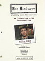 Poster for The Dialogue: An Interview with Screenwriter Billy Ray